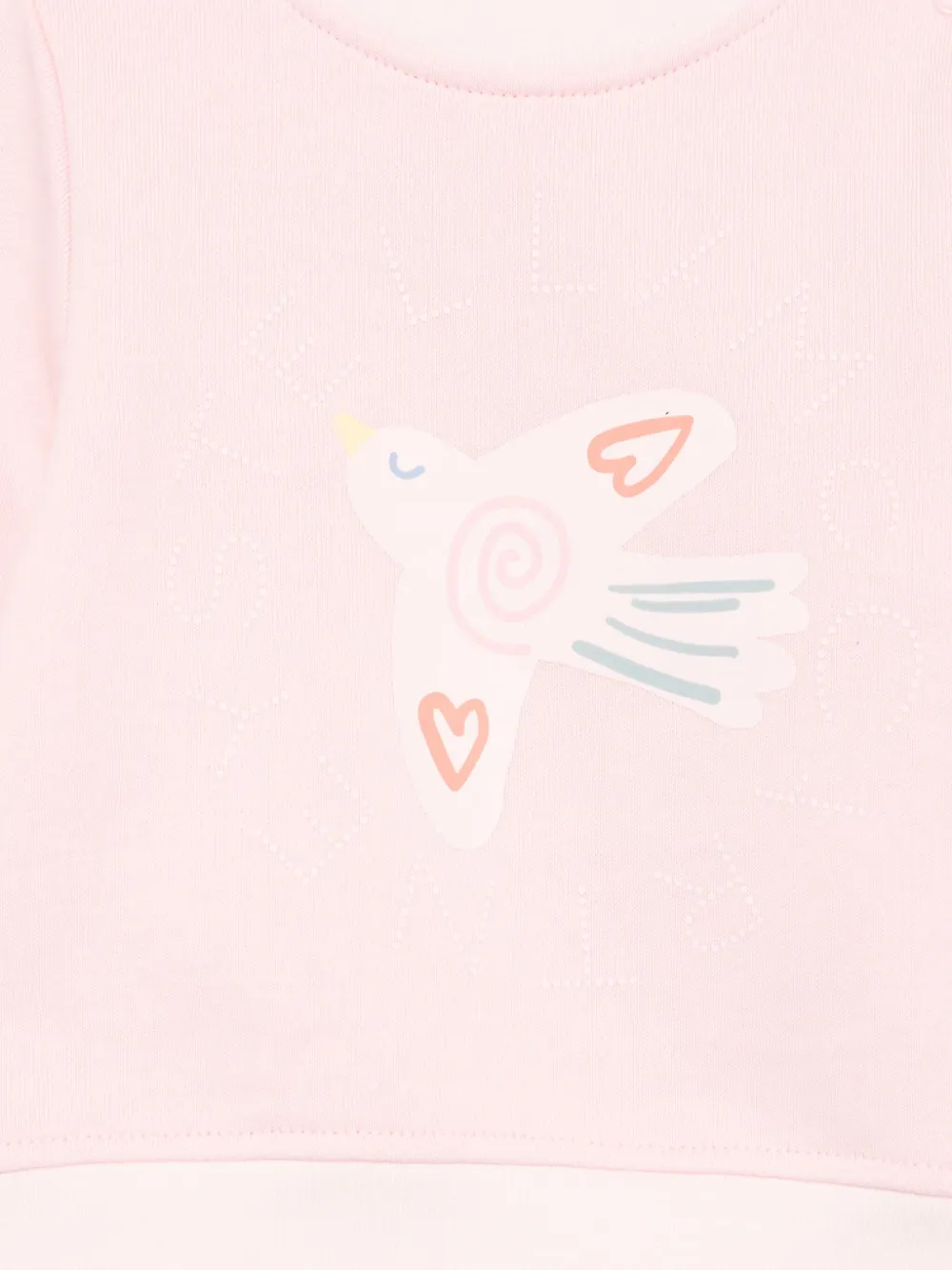 Stella McCartney Kids Sweater met vogelprint Roze