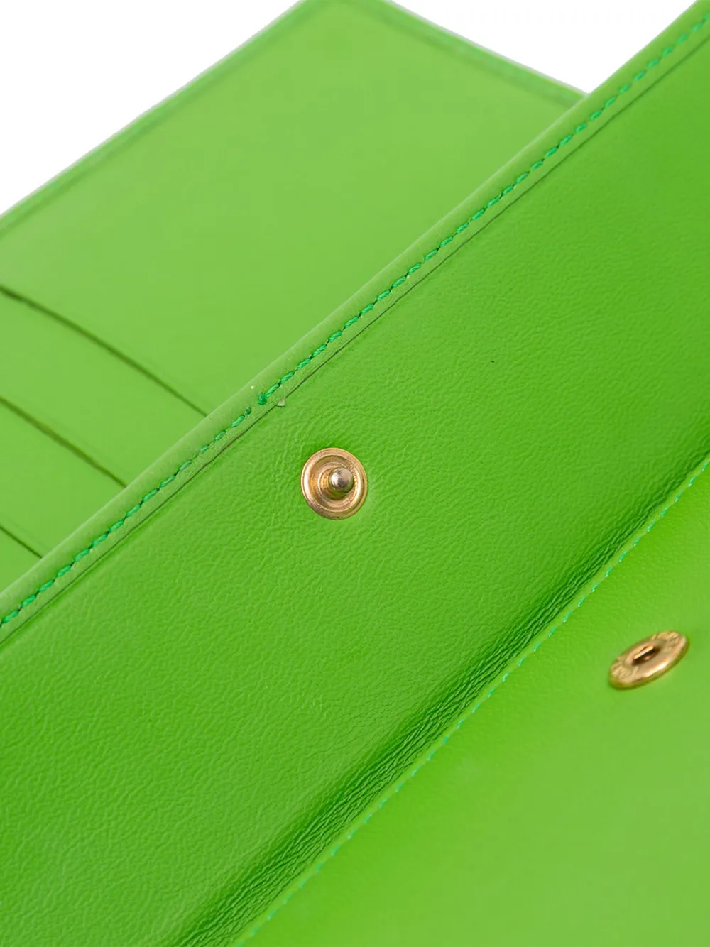 2000-2010 Nappa Logo Embossed Long Wallet On Chain Crossbody Bag