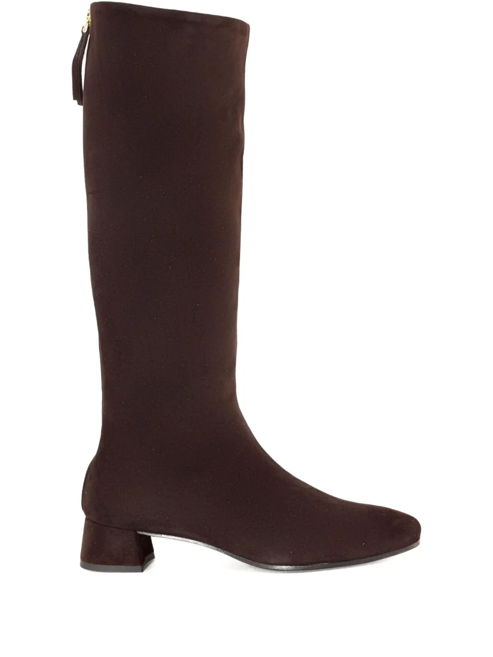 Roberto Festa 40mm suede zip-back boots Brown