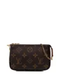 Louis Vuitton Pre-Owned 2017 Monogram Mini Pochette Accessoires handbag - Brown