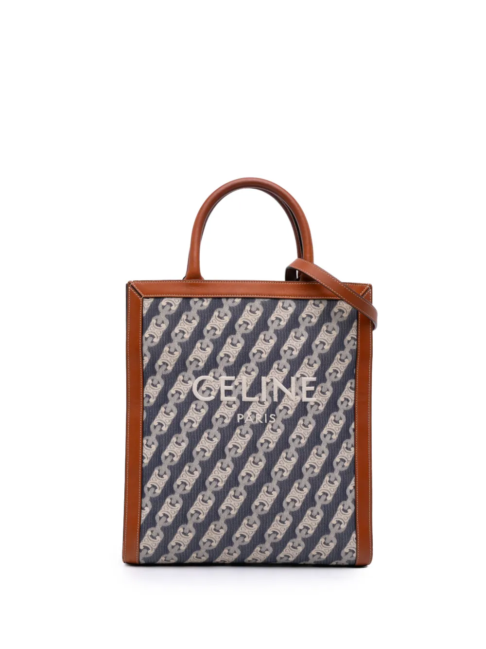 Céline Pre-Owned 2021-2025 Small Triomphe Canvas Maillon Vertical Céline Pre-Owned 2021-2025 Small Triomphe Canvas Maillon Vertical