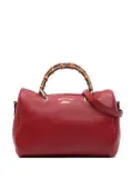 Gucci Pre-Owned 2016-2025 Calfskin Bamboo Shopper Boston satchel - Red