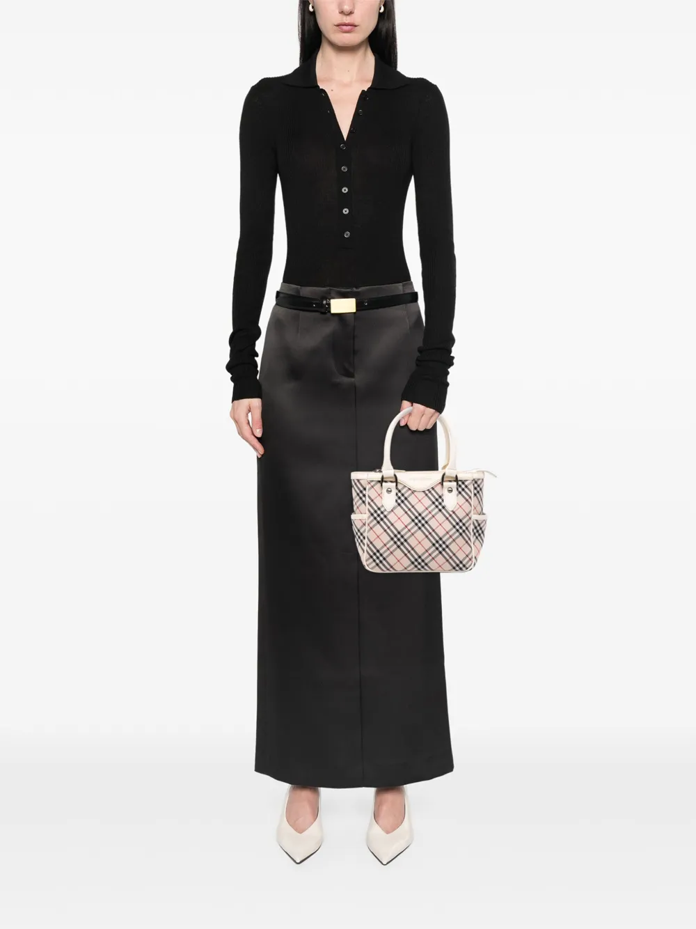 Burberry Pre-Owned 2000-2017 Nova Check Canvas handbag | Pre-Owned | Image 2
