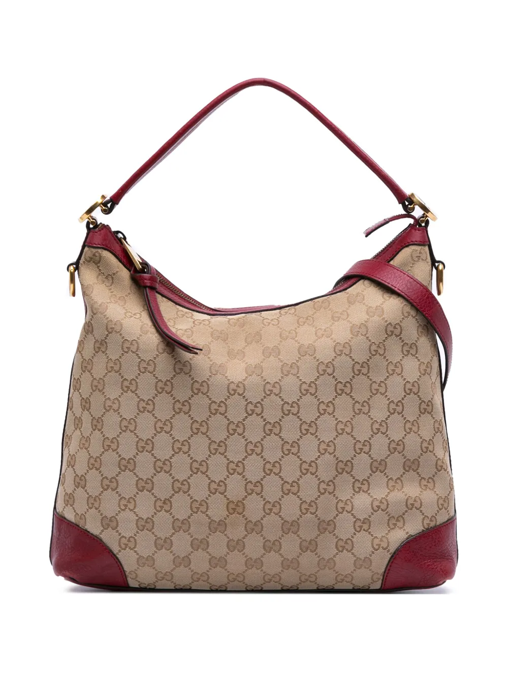 Gucci Pre-Owned 2016-2025 Small Miss GG Canvas Hobo satchel - ブラウン Gucci Pre-Owned 2016-2025 Small Miss GG Canvas Hobo satchel - ブラウン