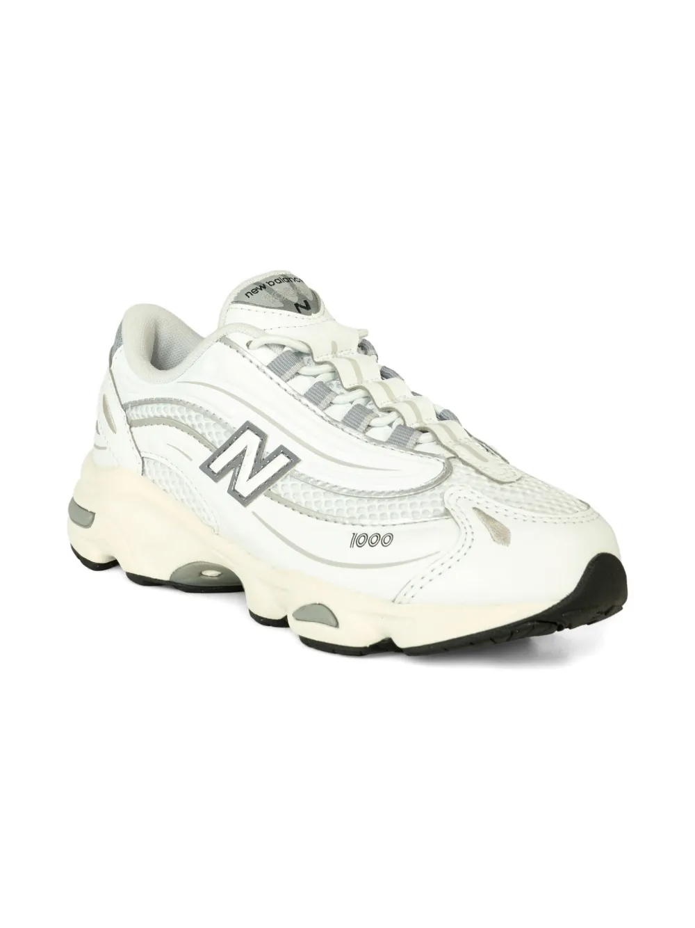 New Balance Kids 1000 logo-detail sneakers White