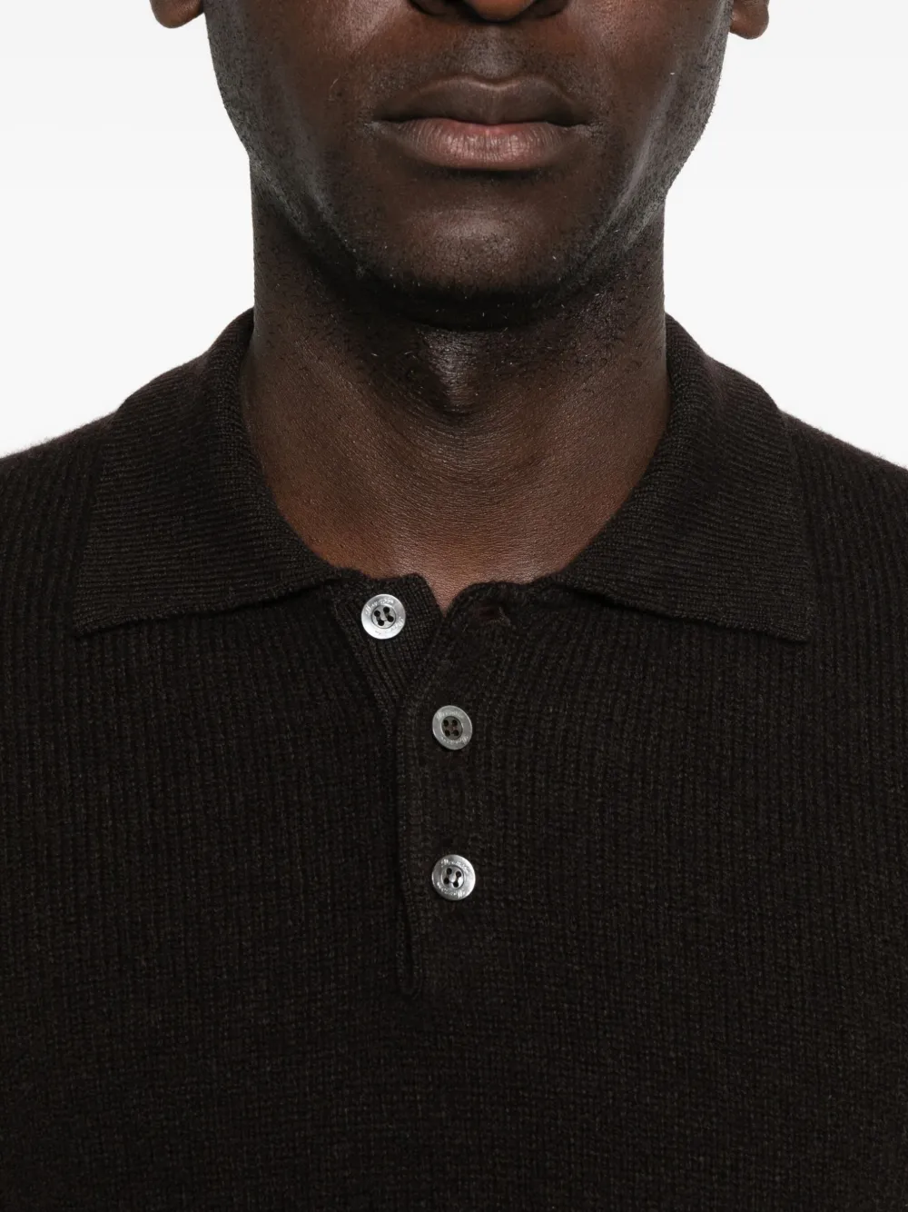 Drumohr Trui met polokraag Zwart