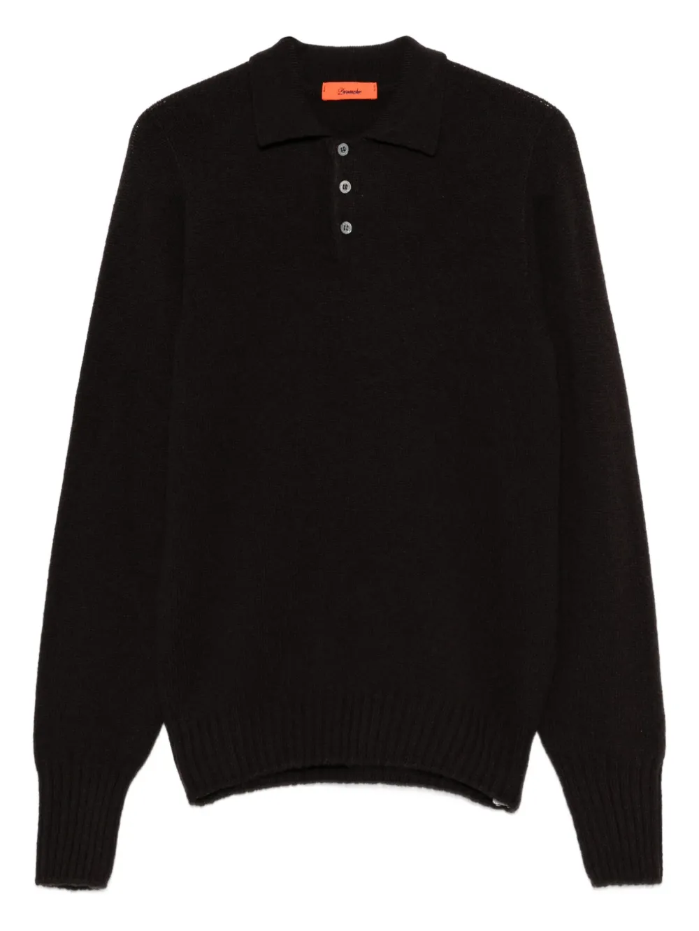 Drumohr polo-neck sweater | Black | Image 1