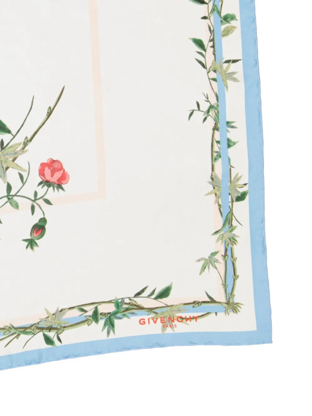 Givenchy Sjaal met bloemenprint Beige