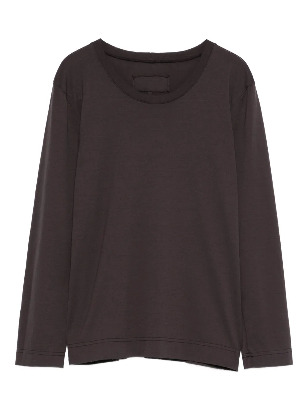 Private 0204 playera maga larga con cuello redondo | gris | Image 1