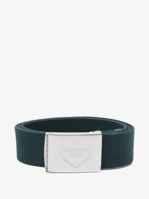 Carhartt WIP heart-buckle logo belt
