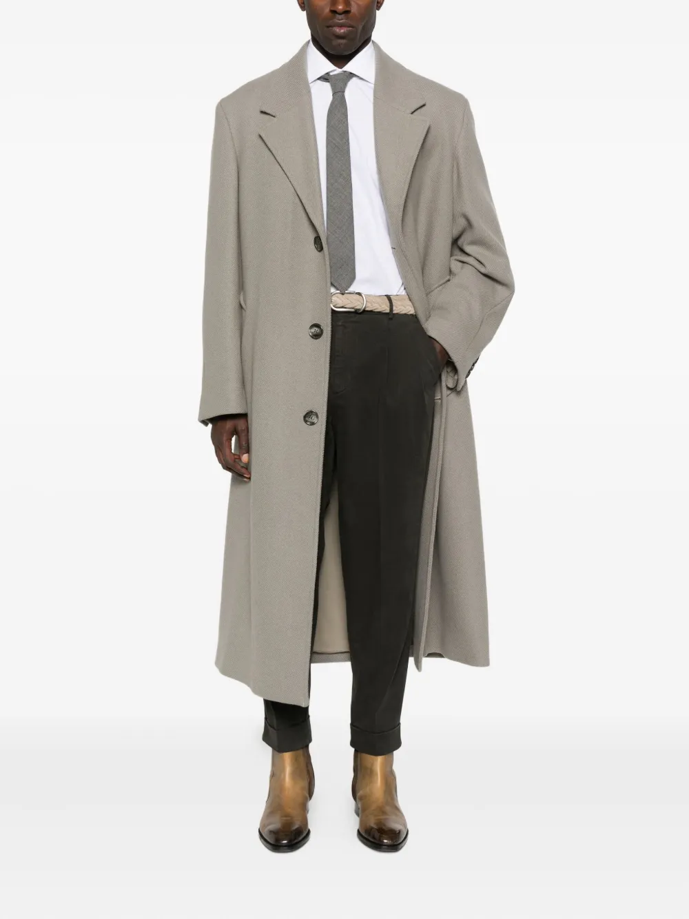 Alessandro Gherardi long-sleeve shirt - Wit