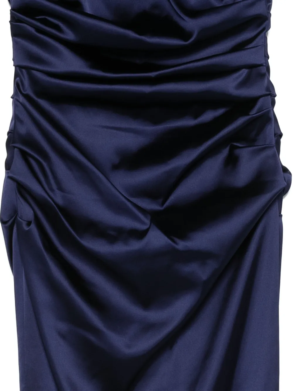 Talbot Runhof Gedrapeerde jurk Blauw