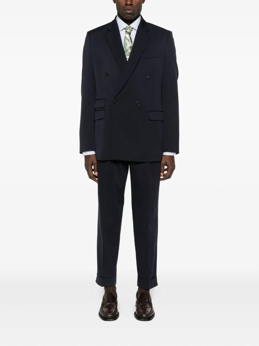 Alessandro Gherardi striped shirt - Wit