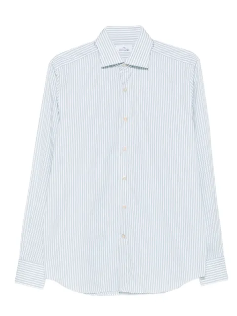 Alessandro Gherardi camisa con rayas estampadas