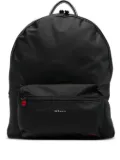 Kiton logo-lettering backpack - Black