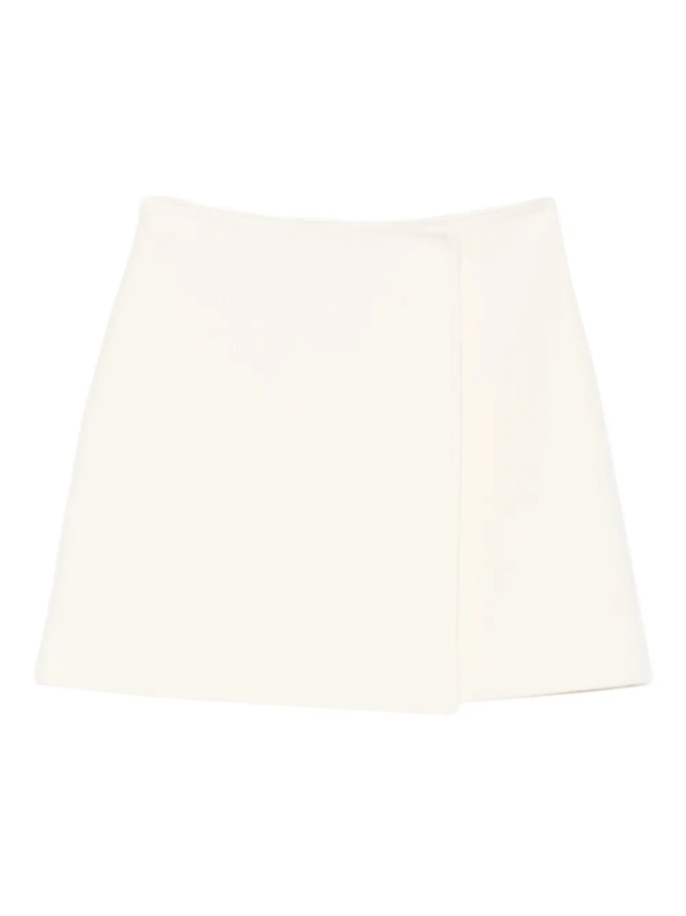 wool mini skirt