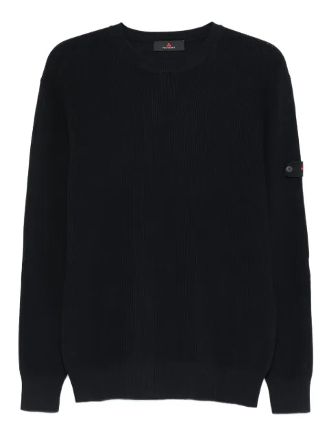 Peuterey ribbed panelled sweater