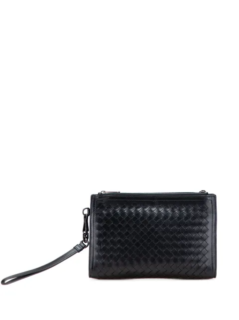Bottega Veneta Pre-Owned 2012-2025 Nappa Intrecciato Double Zip clutch bag
