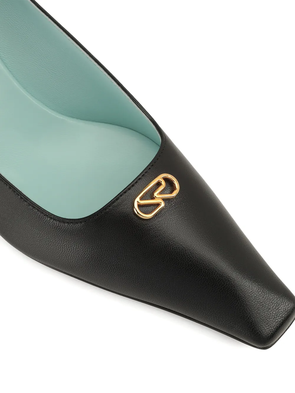 Sergio Rossi Surge pumps met logoplakkaat Zwart