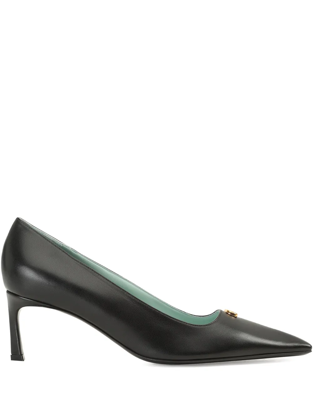 Sergio Rossi Surge logo-plaque pumps - Black