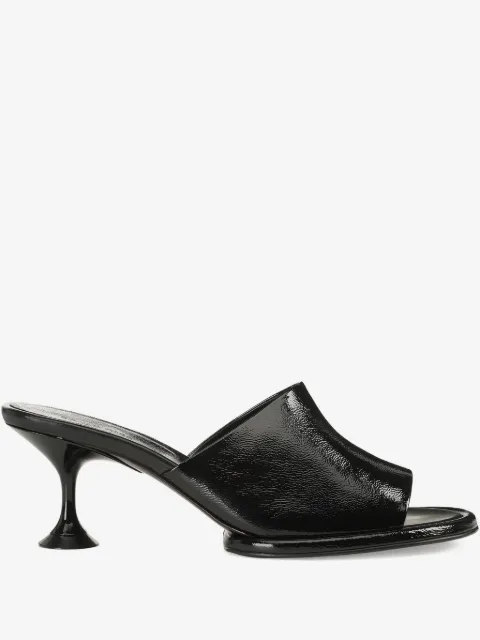 Sergio Rossi mules Orb de piel con tacón de 60mm