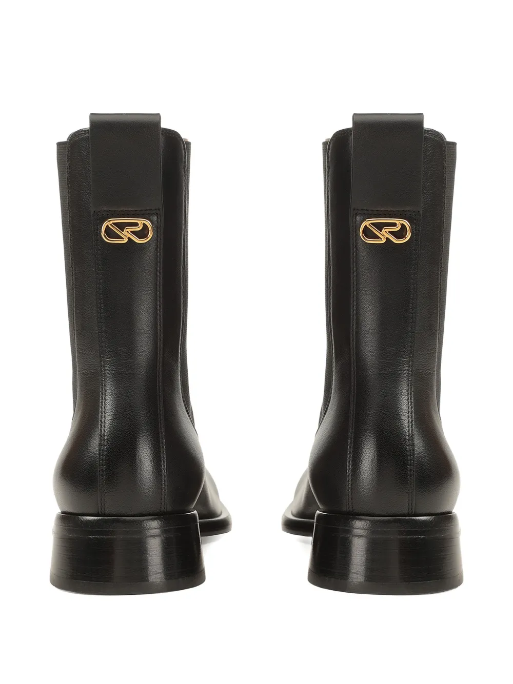 Sergio Rossi 25mm Avenue Chelsea Leather Boots In Multi