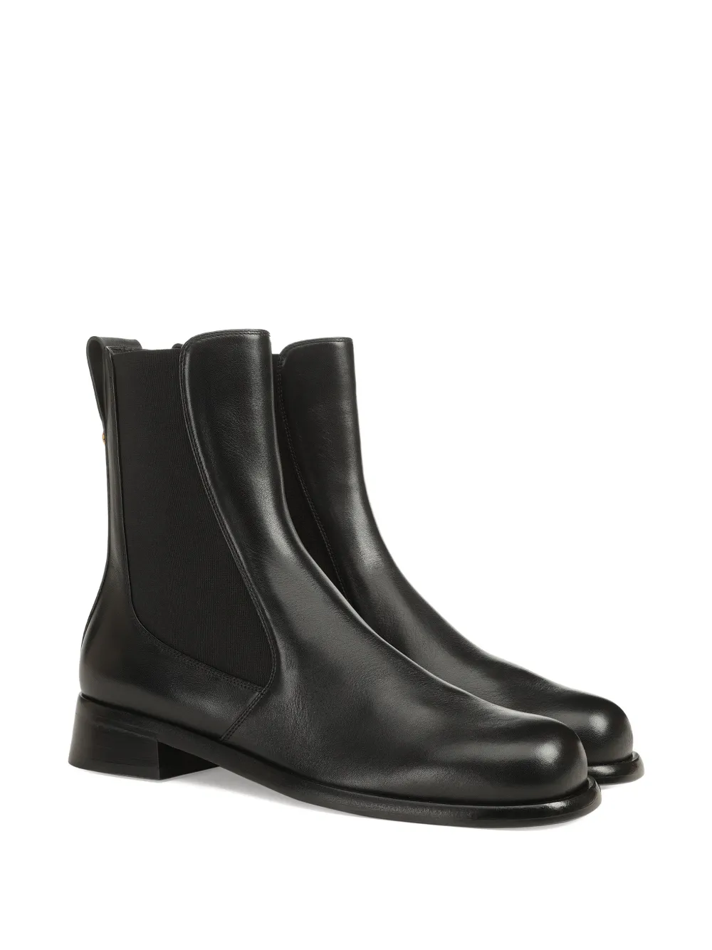 Sergio Rossi 25mm Avenue Chelsea Leather Boots In Multi