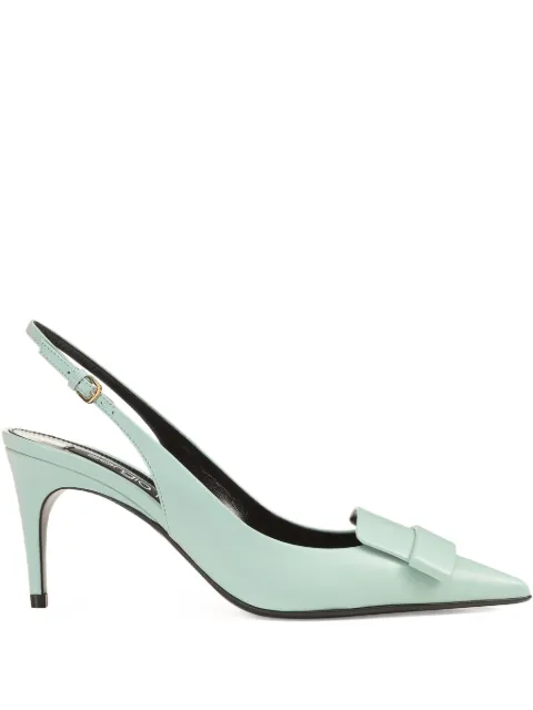 Sergio Rossi 75mm sling-back pumps