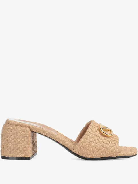 Sergio Rossi Surge Mules mit Blockabsatz 55mm