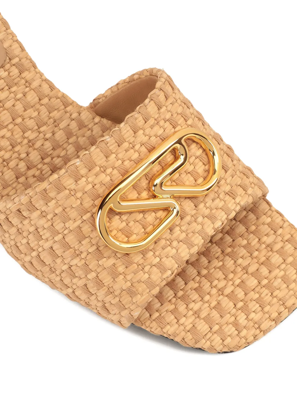 Sergio Rossi 55 mm Surge muiltjes met blokhak Beige