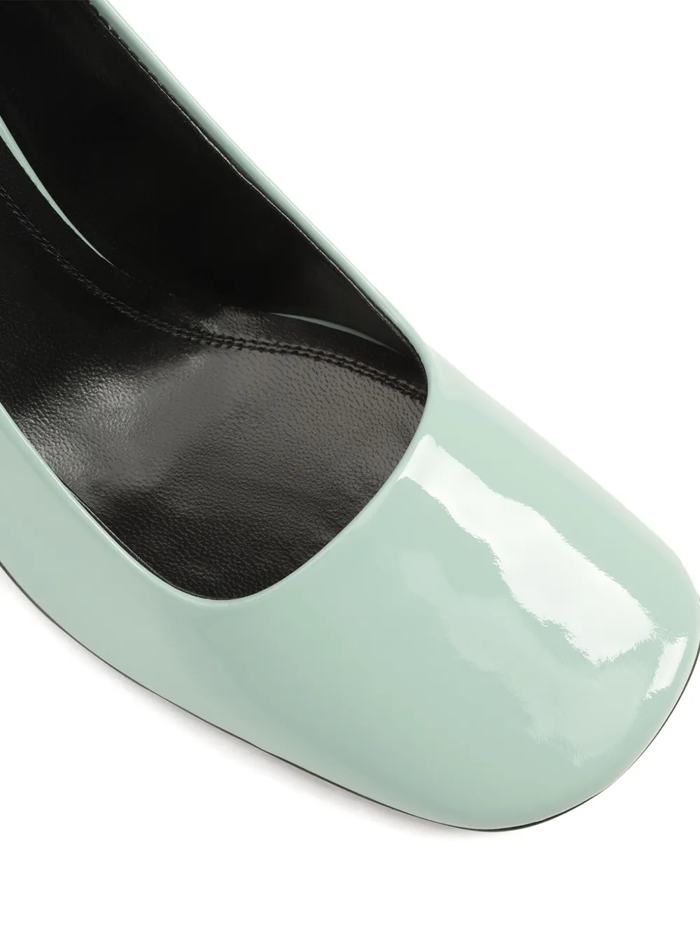 Sergio Rossi 80mm Block Heel Pumps In Green