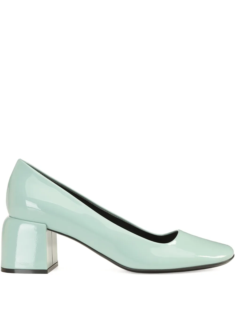 Sergio Rossi 55mm block heel pumps Blauw