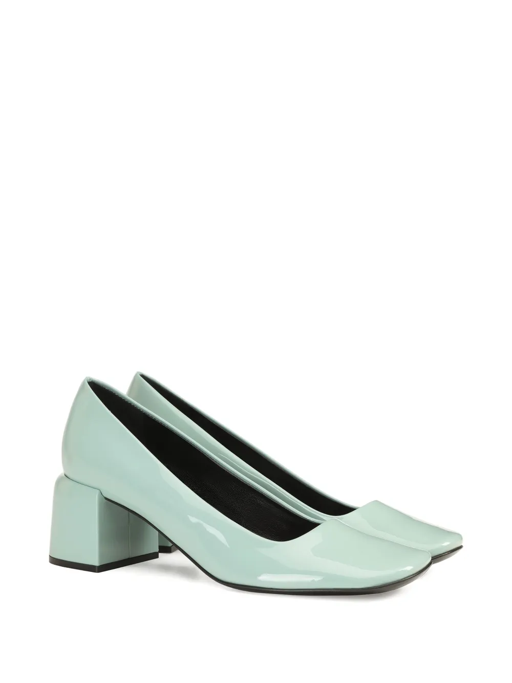 Sergio Rossi 55mm block heel pumps Blauw