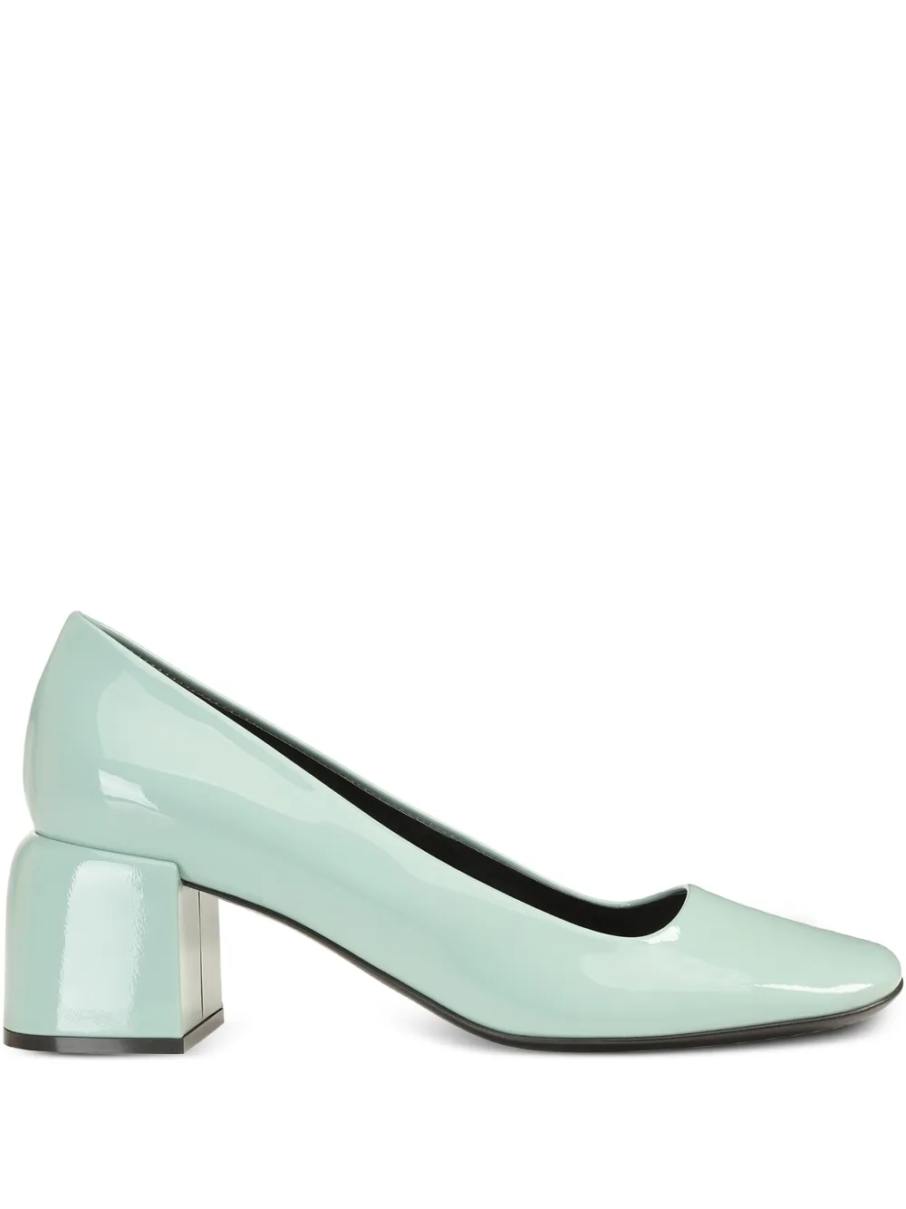 Sergio Rossi 55 mm pumps met blokhak Blauw