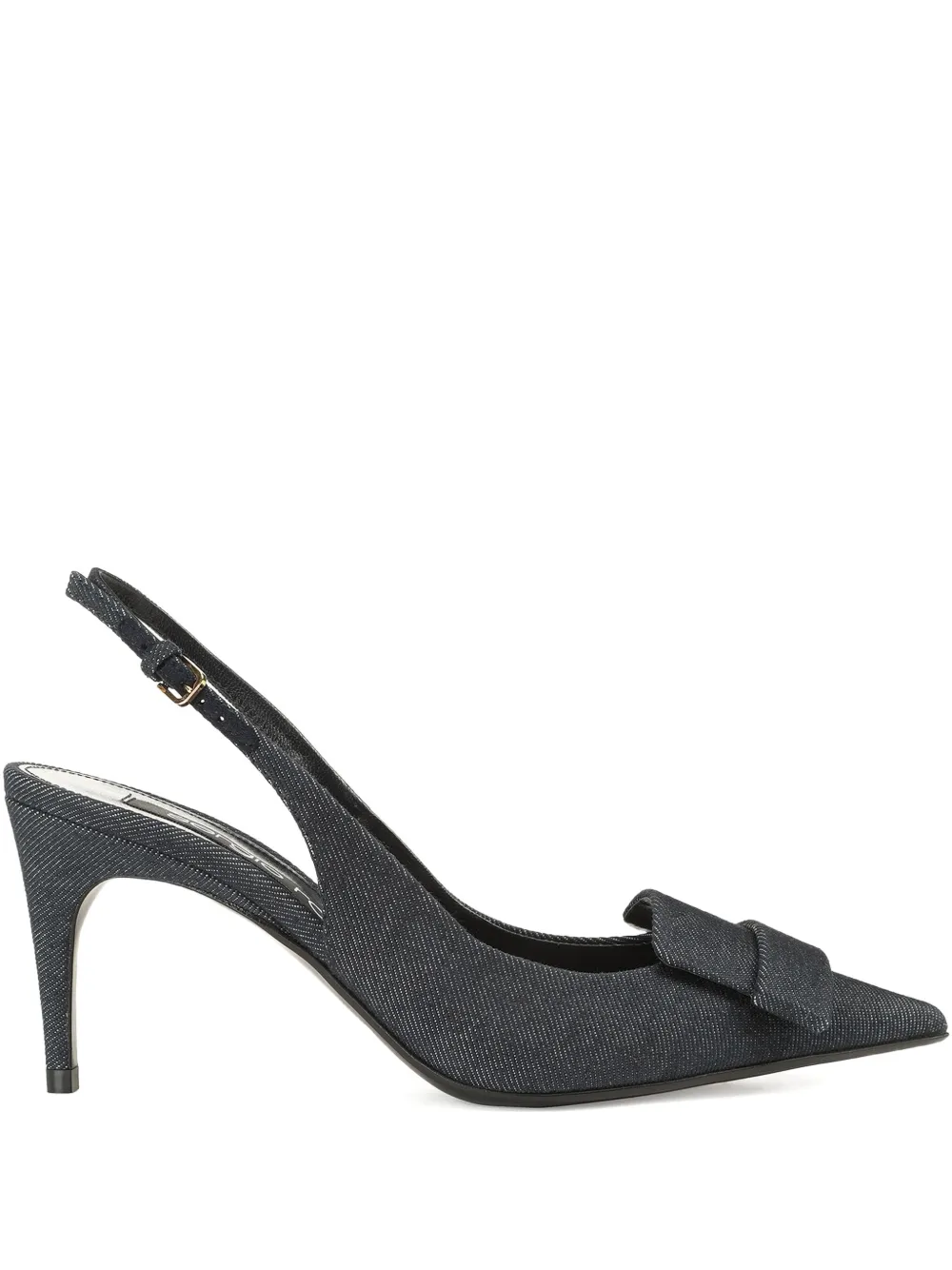 Sergio Rossi 75 mm slingback pumps Blauw
