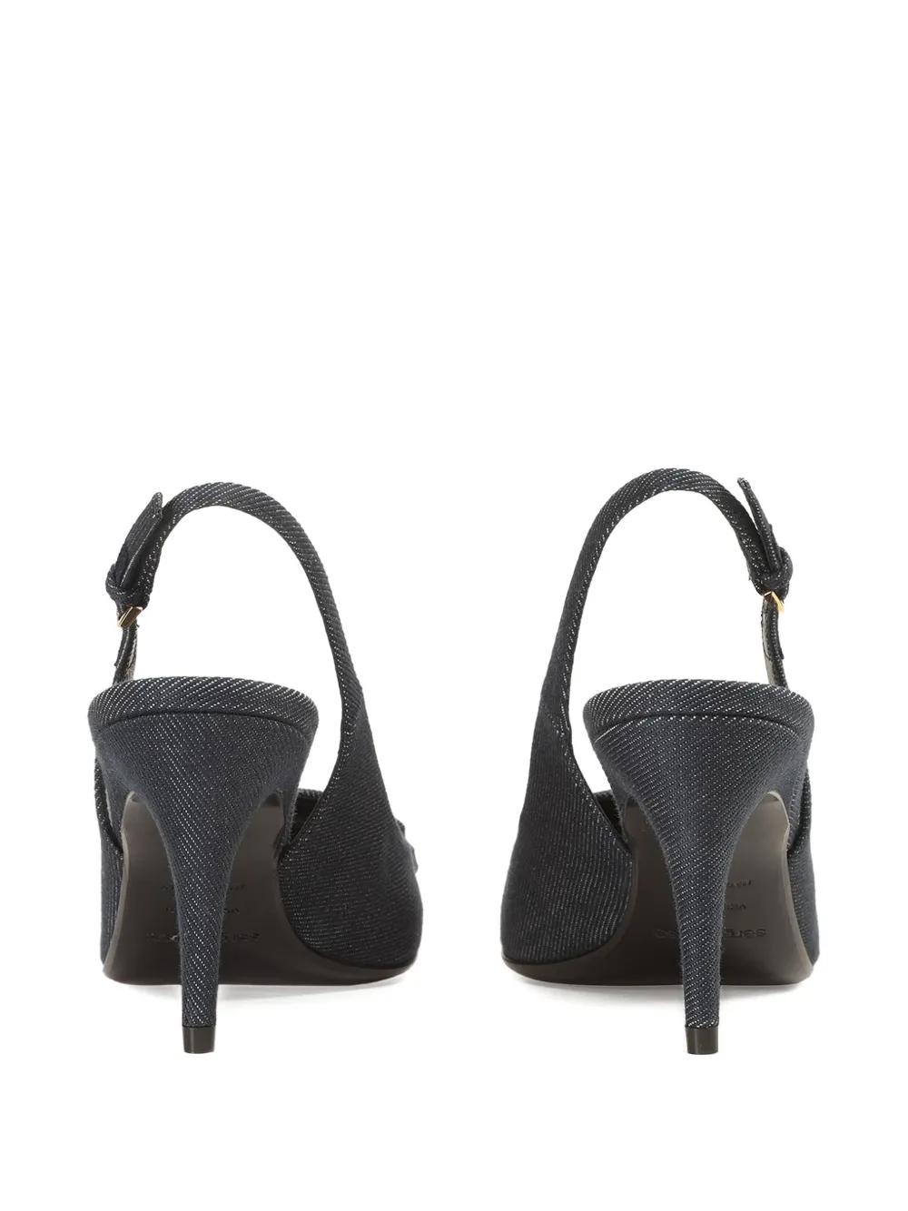 Sergio Rossi 75 mm slingback pumps Blauw