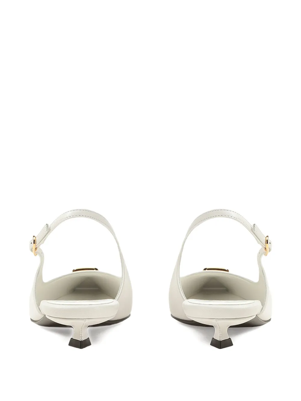 Sergio Rossi Sandalen met vierkante neus Wit