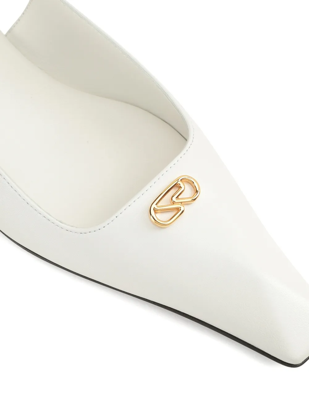 Sergio Rossi Sandalen met vierkante neus Wit