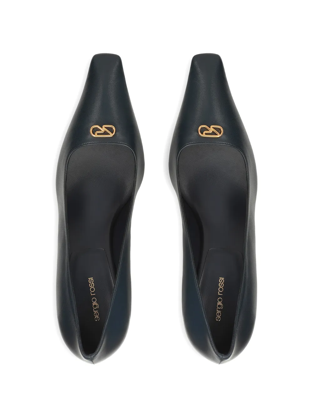 Sergio Rossi Surge verfraaide pumps Blauw