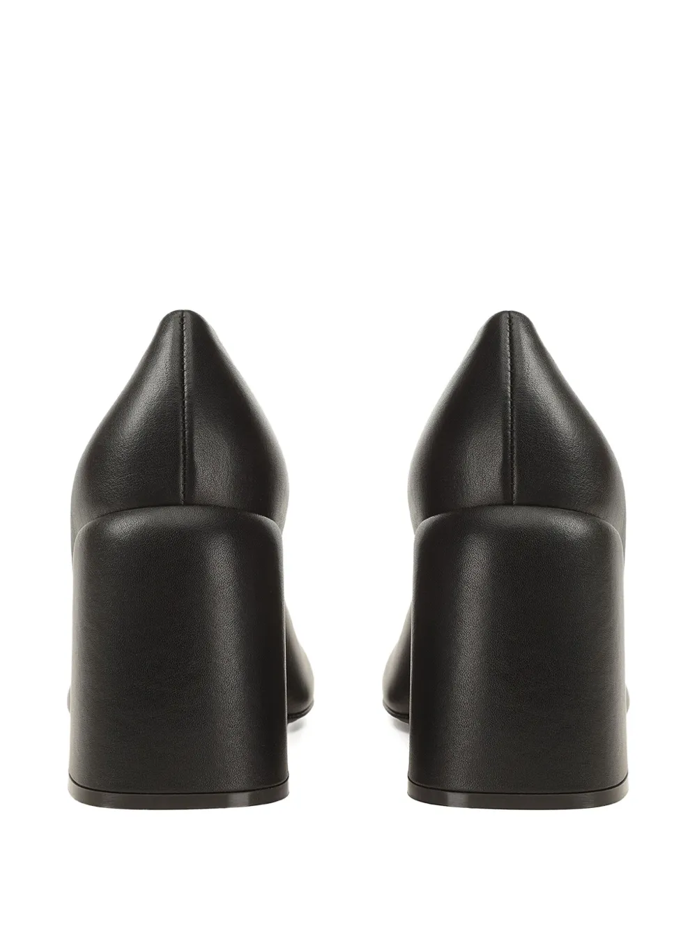 Sergio Rossi 80mm Square Block-heel Pumps In Black