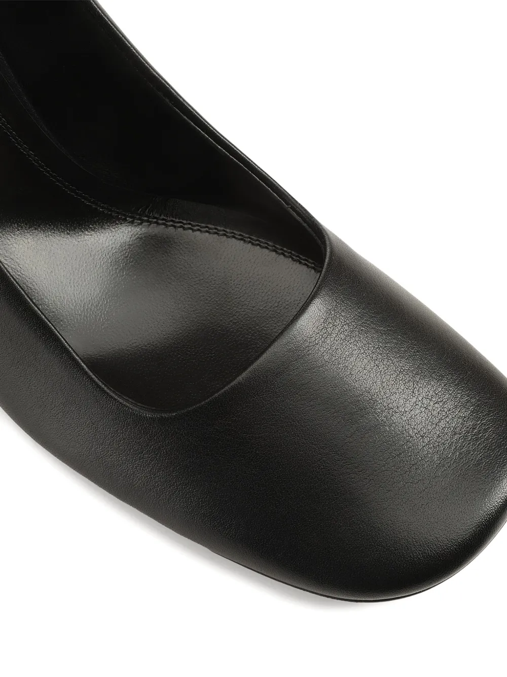 Sergio Rossi 80mm Square Block-heel Pumps In Black