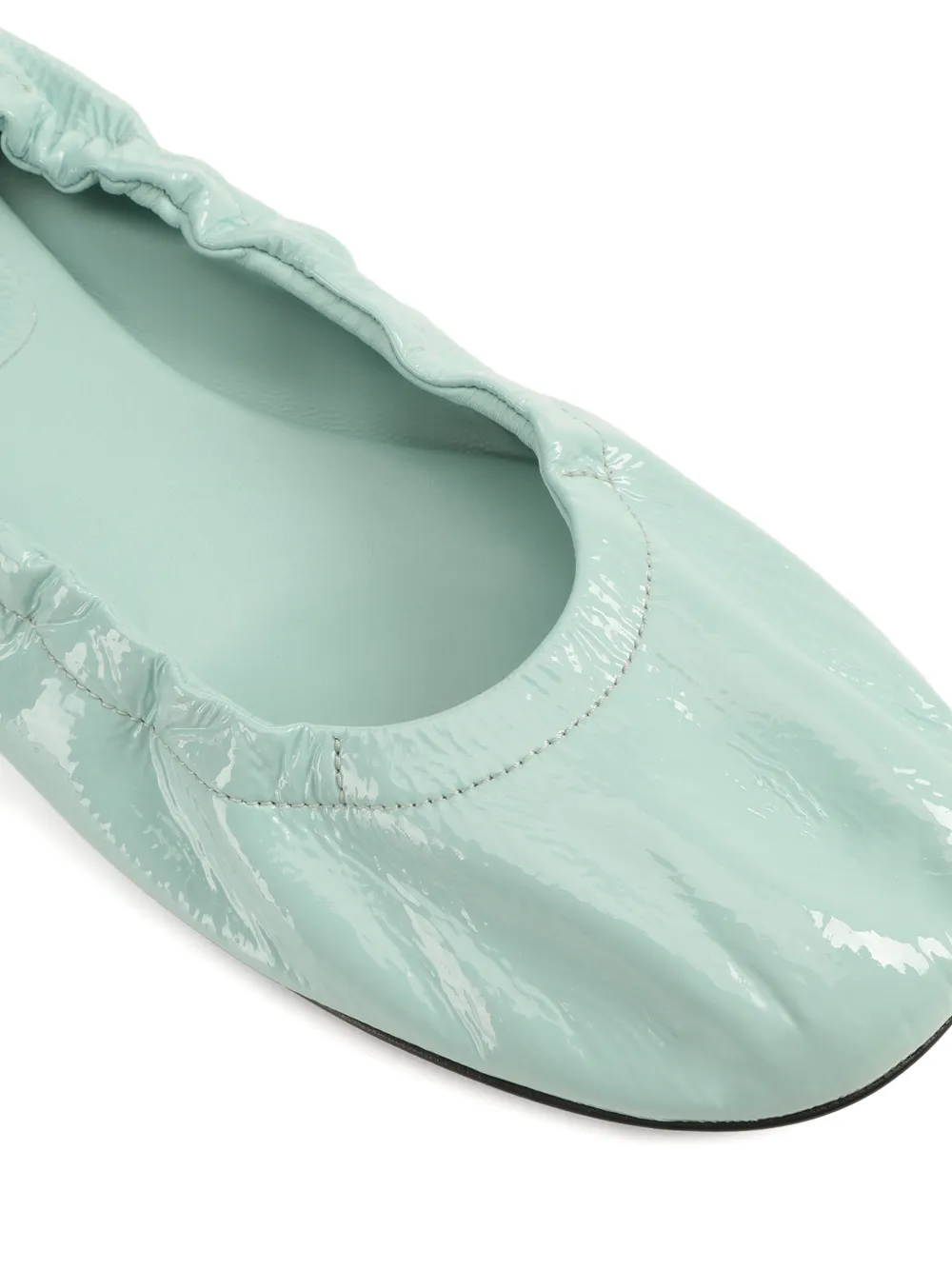 Sergio Rossi Orb pumps met gebarsten effect Blauw