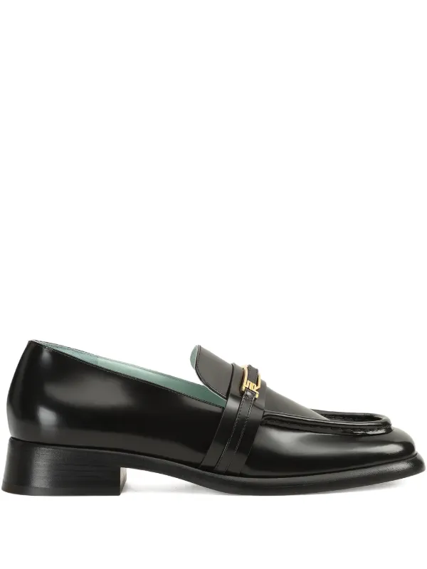 sergio rossi 黒 ローファー 38 Sergio Rossi Bitt 25mm ローファー | ブラック | FARFETCH JP