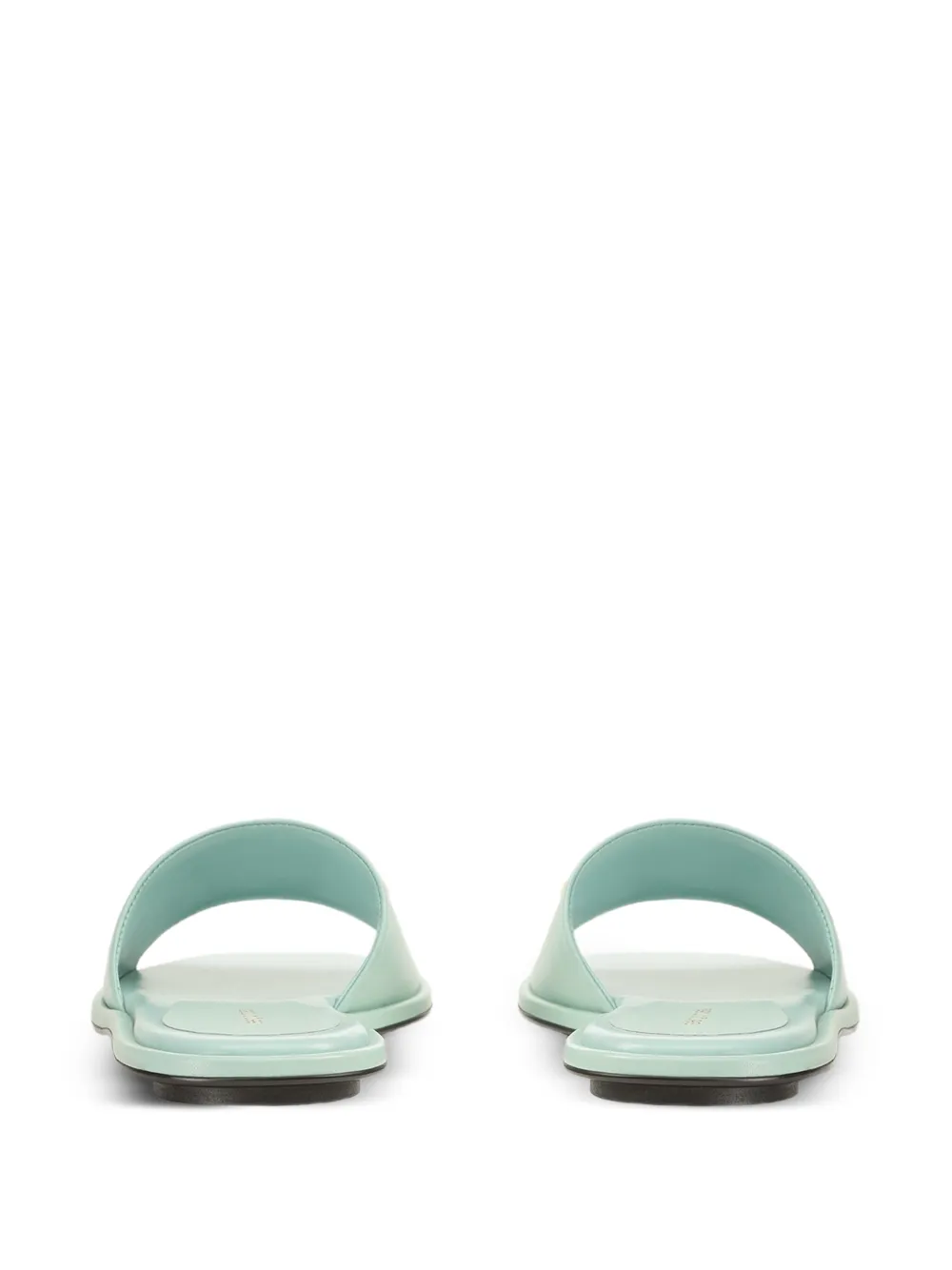 Sergio Rossi Surge platte sandalen Blauw