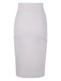 CHIARA BONI La Petite Robe cotton pencil skirt - White