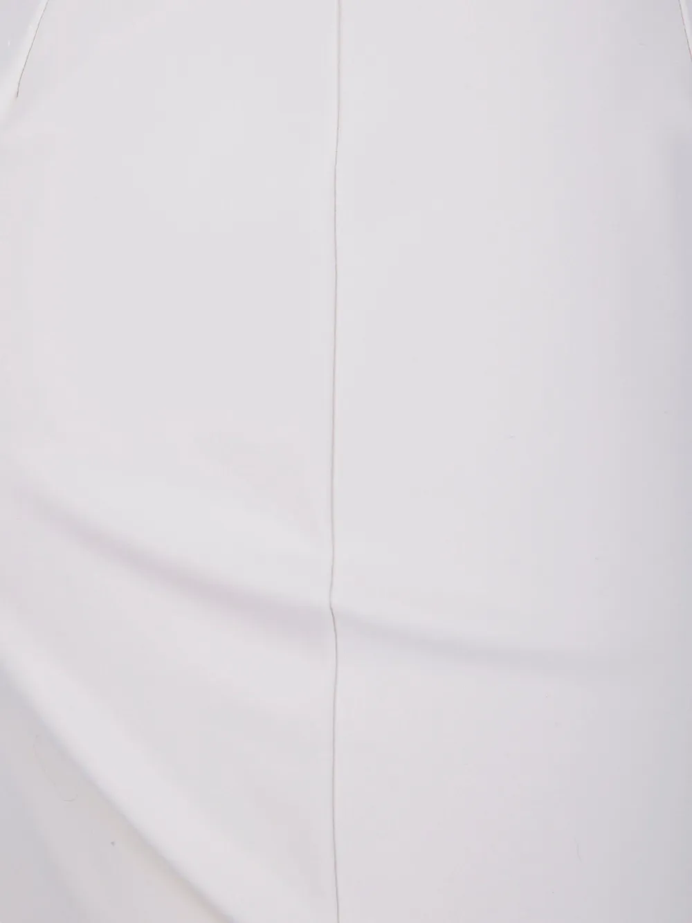 Chiara Boni La Petite Robe Cotton Pencil Skirt In White
