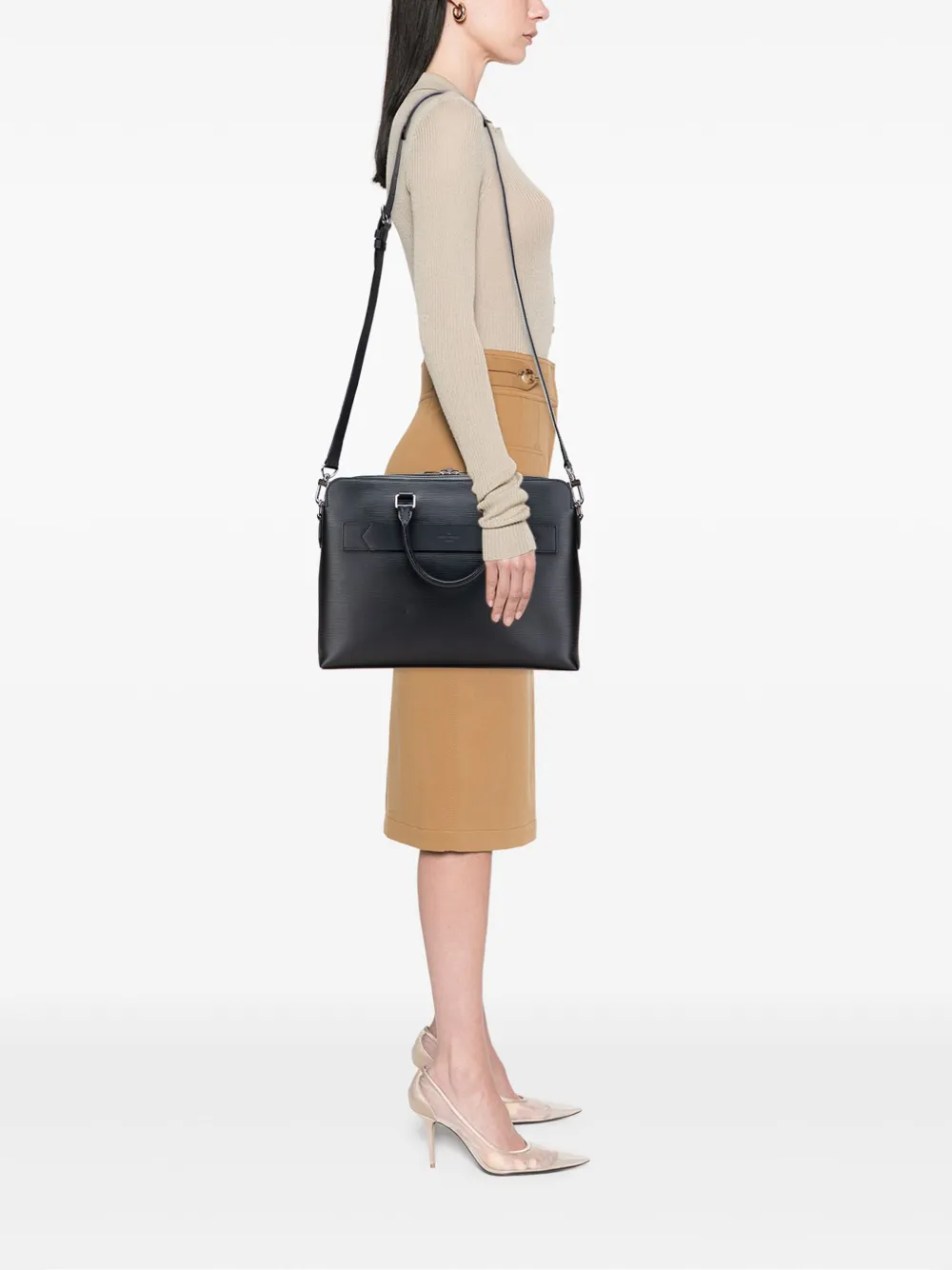 Louis Vuitton Pre-Owned 2016 Epi Brooks business bag | Pre-Owned | Image 2