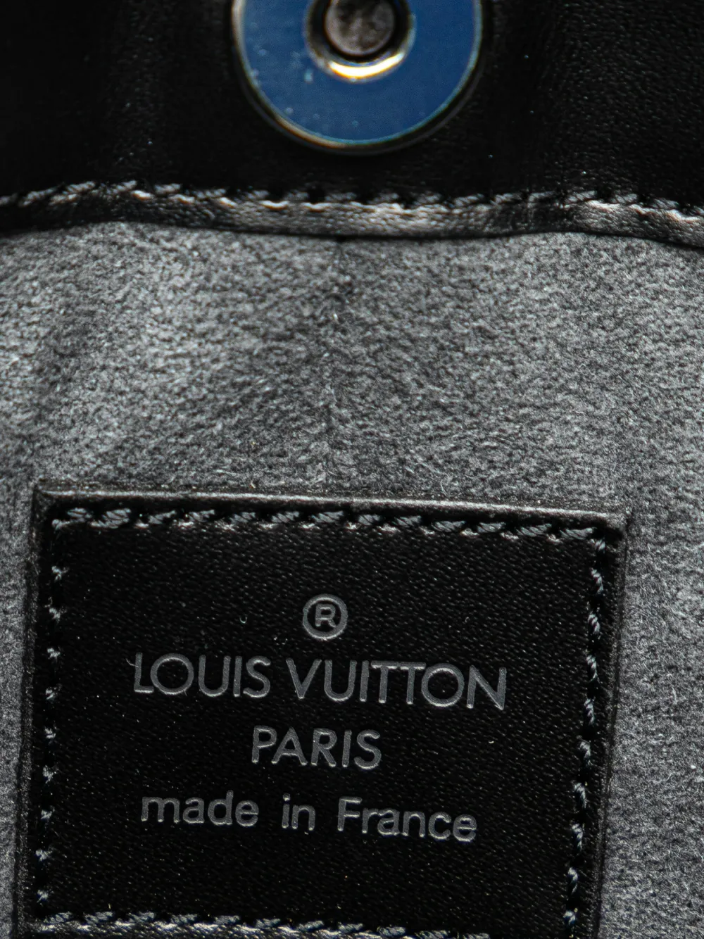 2001 Epi Demi Lune Pochette Shoulder Bag