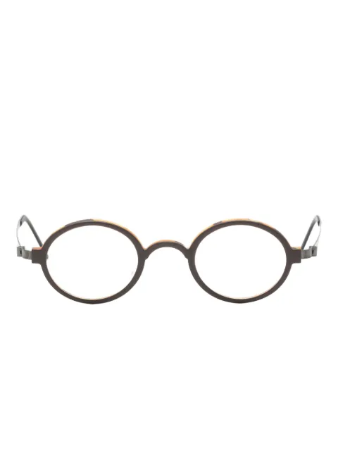 Lindberg round-frame Acetanium 1011 glasses