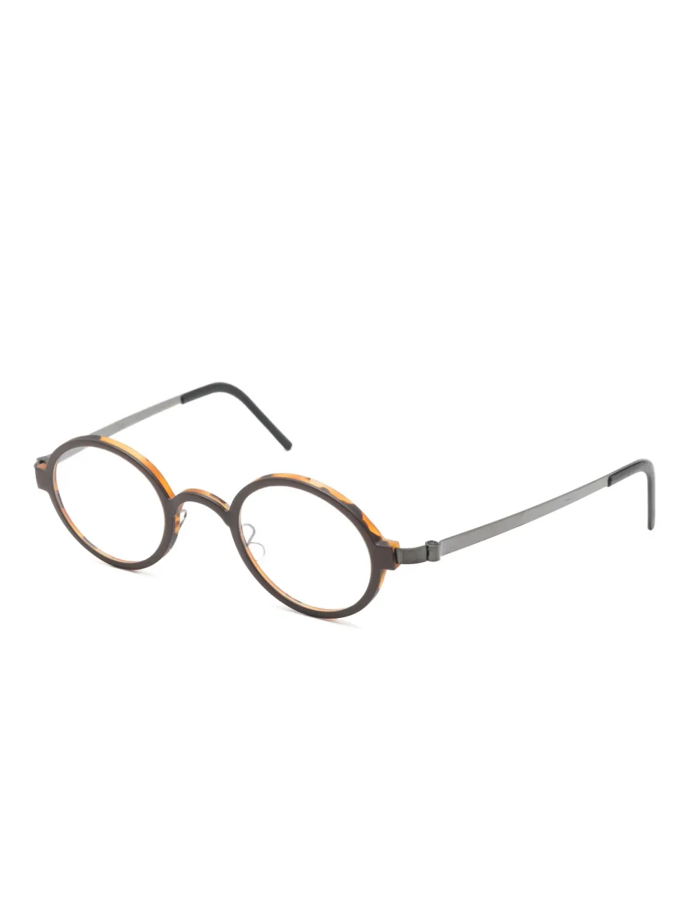 Lindberg round-frame Acetanium 1011 glasses | Men | Image 2